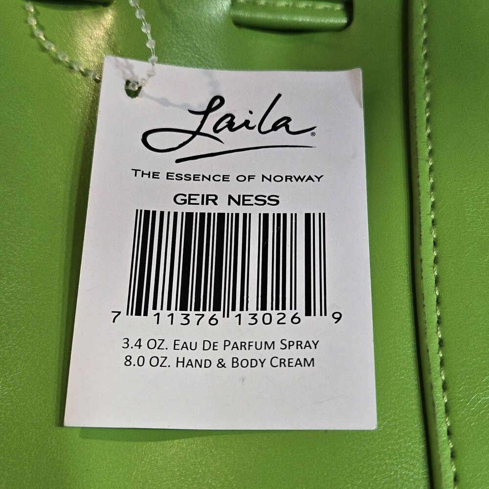 GEIR NESS Laila Bucket Bag, Lime Green Essence Of Norway - Picture 2 of 10
